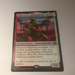 Raph and Leo Sibling Rivals - Teenage Mutant Ninja Turtes - MTG - Image 1