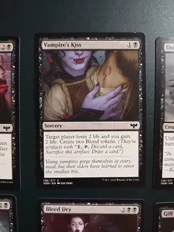 MTG Black Lot x6 Crimson Vow MTG Magic the Gathering All Different - Image 3