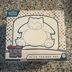 Pokemon TCG Scarlet & Violet 151 Elite Trainer Box. Small Tear. Read Description - Image 1