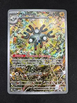 Pokemon Magneton SVP 159 Surging Sparks Full Art Holo Black Star Promo - Image 1