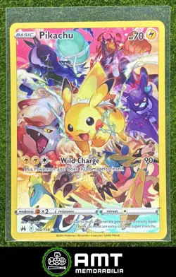 Pikachu 2023 Pokemon Sword & Shield Crown Zenith #160/159 Secret Rare - Image 1