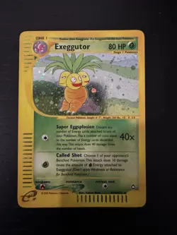 Pokemon Exeggutor H10/H32 Aquapolis (2003) HOLO - Image 1