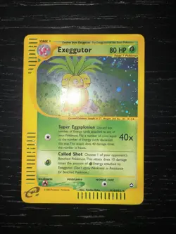 Pokemon Exeggutor H10/H32 Aquapolis (2003) HOLO - Image 3