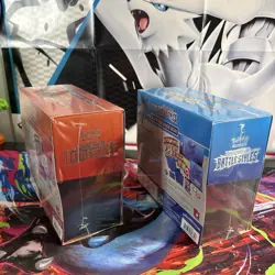 Pokemon TCG Sword & Shield Battle Styles ETB Sealed Red & Blue Set Sealed - Image 3