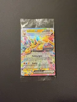 Jolteon ex Pokemon Prismatic Evolutions Stamped 030/131 Surprise Box SEALED - Image 1