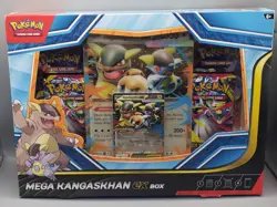 Pokemon TCG Mega Kangaskhan ex Box-4 Boosters-Factory Sealed - Image 1