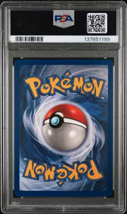 1999 POKEMON BASE SET UNLIMITED #12 NINETALES-HOLO PSA 8 - Image 2