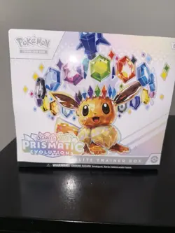 Pokemon TCG: S&V Prismatic Evolutions Factory Sealed Elite Trainer Box - Image 1