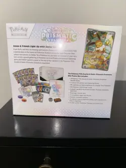 Pokemon TCG: S&V Prismatic Evolutions Factory Sealed Elite Trainer Box - Image 3