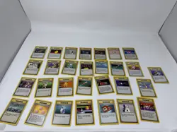 1999 Vintage Pokemon Cards Lot of 29 Trainers - Image 1
