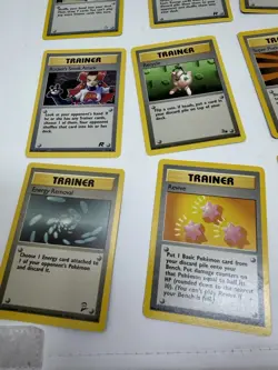 1999 Vintage Pokemon Cards Lot of 29 Trainers - Image 2