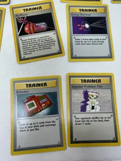 1999 Vintage Pokemon Cards Lot of 29 Trainers - Image 4