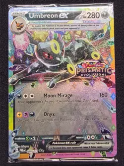 Pokemon Prismatic Evolutions Umbreon SEALED Stamped Surprise Box Promo 060/131 - Image 2
