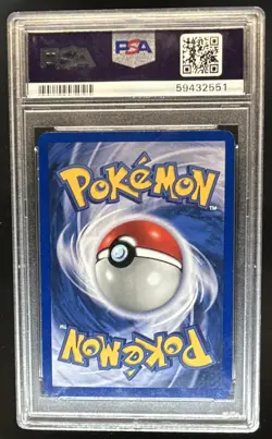 1999 Pokemon Unlimited Pikachu Common Rated Rookie Error #58/102 PSA 9 - Image 2