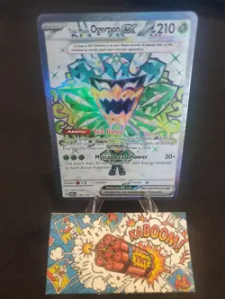 Pokemon TCG Teal Mask Ogerpon ex 190/167 Sv06: Twilight Masquerade (English) -NM - Image 1