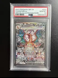 PSA 10 Charizard EX 223/197 - Obsidian Flames - SIR - Pokemon TCG - Image 1
