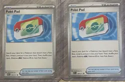 (2) POKE PAD 198/217 Ascended Heroes Trainer Item Common English Pokemon TCG Lot - Image 1