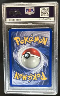 2002 Pokemon Legendary Collection Ninetales Reverse Holo #17/110 PSA 8 - Image 2