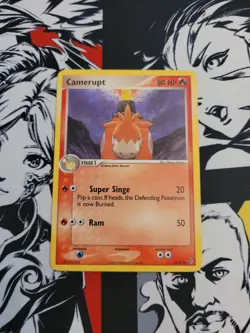 Pokemon TCG Dragon Camerupt 24/97 - MP - Image 1