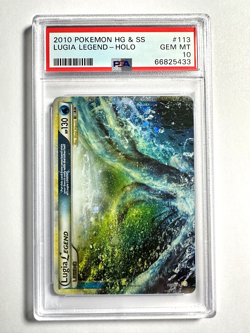 PSA 10 Gem Mint Lugia Legend Holo 2010 Pokemon HeartGold & SoulSilver #113 - Image 1