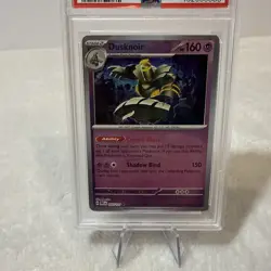 2025 POKEMON PRE EN-PRISMATIC EVOLUTIONS POKE BALL REVERSE HOLO DUSKNOIR PSA 9 - Image 3