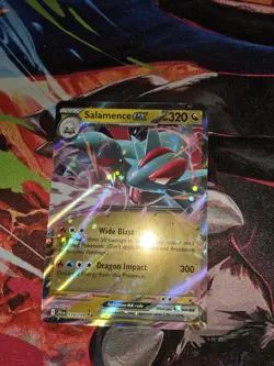 Salamence ex 114/159 Pokemon Sv09: Journey Together Double Rare Holo 2025 - Image 1