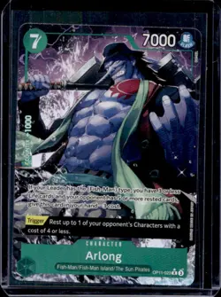 2025 One Piece A Fist of Divine Speed Arlong Rare #OP11-023 - Image 1