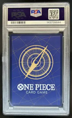 2024 One Piece Roronoa Zoro Secret Rare Manga Art #OP06-118 PSA 10 - Image 2