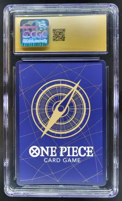 2025 ONE PIECE CCG MONKEY D. LUFFY SUPER RARE BORDERLESS CGC 10 PRISTINE C PT - Image 2