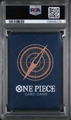 2025 ONE PIECE OP11-A FIST OF DIVINE SPEED ALTERNATE ART #080 GEAR TWO PSA 10 - Image 2