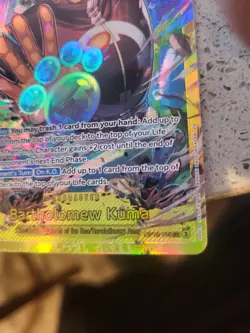 Bartholomew Kuma OP12-119 -Secret Rare-Legacy of the Master One Piece - Image 5