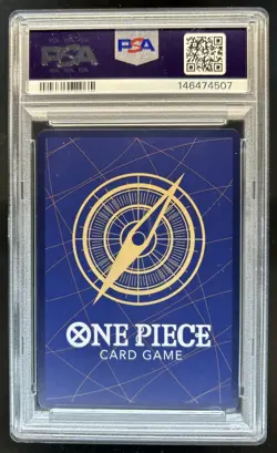 2026 One Piece Sea's Seven Dracule Mihawk Special Card Alt Art #OP12-030 PSA 10 - Image 2