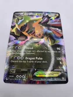 Pokemon TCG Giratina EX Holo Ultra Rare Card 92/124 Dragons Exalted - Image 1