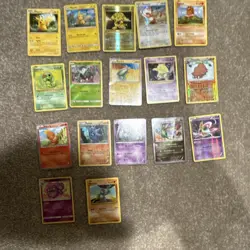 Pokemon TCG Card Lot Pikachu Electabuzz Meowth Diglett Caterpie 15 Holo Foil En… - Image 1