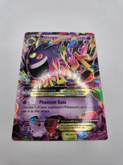 Pokemon TCG XY: Phantom Forces Mega M Gengar EX Holo Card 35/119 - Image 1