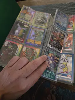Modern & Vintage Digimon CCG Binder Collection Holos Rares BO ST EX ++ 180 Cards - Image 1
