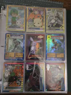 Modern & Vintage Digimon CCG Binder Collection Holos Rares BO ST EX ++ 180 Cards - Image 2