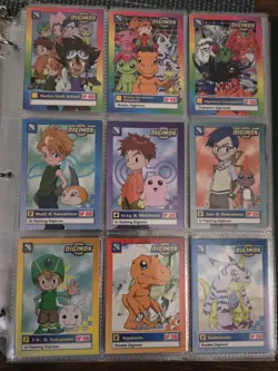 Modern & Vintage Digimon CCG Binder Collection Holos Rares BO ST EX ++ 180 Cards - Image 4