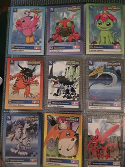 Modern & Vintage Digimon CCG Binder Collection Holos Rares BO ST EX ++ 180 Cards - Image 5