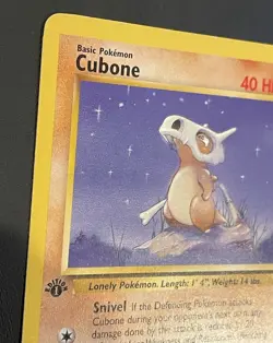 Pokemon TCG Cubone 1st Edition Jungle Card 50/64 Vintage 1999 First Rare WOTC - Image 2