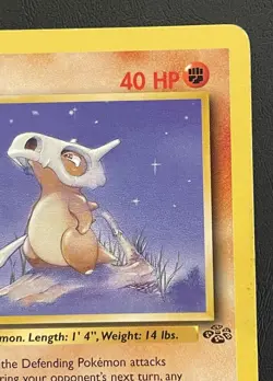 Pokemon TCG Cubone 1st Edition Jungle Card 50/64 Vintage 1999 First Rare WOTC - Image 3