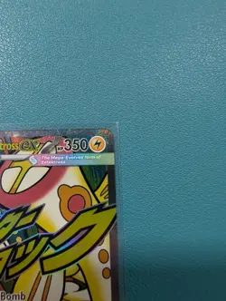 Mega Elektross Ex Mega Art English 266/217 Mint Condition Pokemon Card - Image 3
