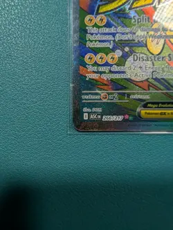 Mega Elektross Ex Mega Art English 266/217 Mint Condition Pokemon Card - Image 4