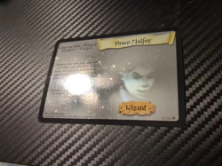 Draco Malfoy #2/116 Base Set 2001 WOTC Holo Foil Rare Card LP (Harry Potter TCG) - Image 2