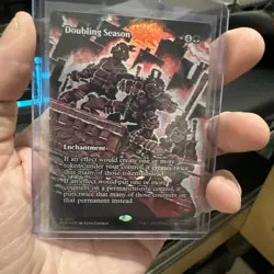 Doubling Season (Borderless) [Teenage Mutant Ninja Turtles] Foil - Image 1