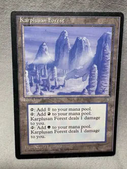 Mtg Karplusan Forest Ice Age #337 Regular - Image 1