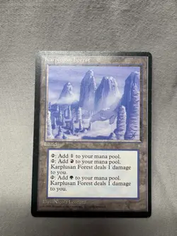 Mtg Karplusan Forest Ice Age #337 Regular - Image 2