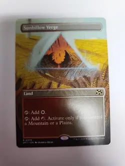 Sunbillow Verge (Borderless) Aetherdrift Regular NM R 0373 - Image 1