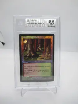 Karplusan Forest - Foil Magic mtg 7th Edition BGS Graded 8.5 - Image 1