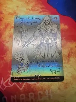 Whispersilk Cloak (Rainbow Foil) - Secret Lair Drop Series - Foil - NM - Image 1